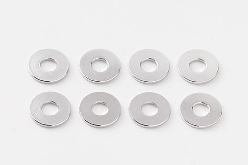 ワイドアルミスペーサー 0.75㎜ シルバー (8枚入り)